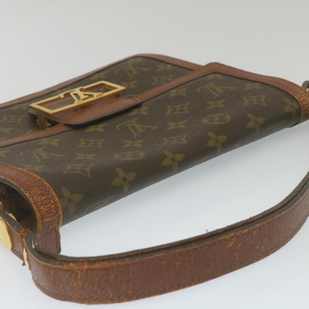 LOUIS VUITTON Monogram Sac Dauphine Shoulder Bag Vintage LV Auth - Picture 6 of 12